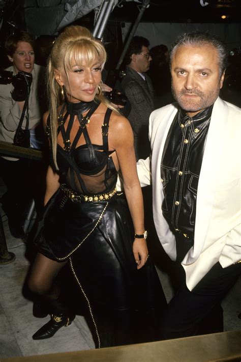 vestito gianni e donatella versace|donatella versace then and now.